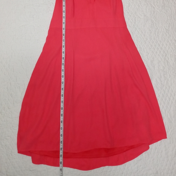 EXPRESS CASUAL DRESS SPAGUETHI STRAPS CORAL LINED - Picture 12 of 14